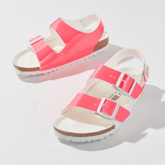 Birkenstock Milano Colourblock Sandals - Picture 2 of 6